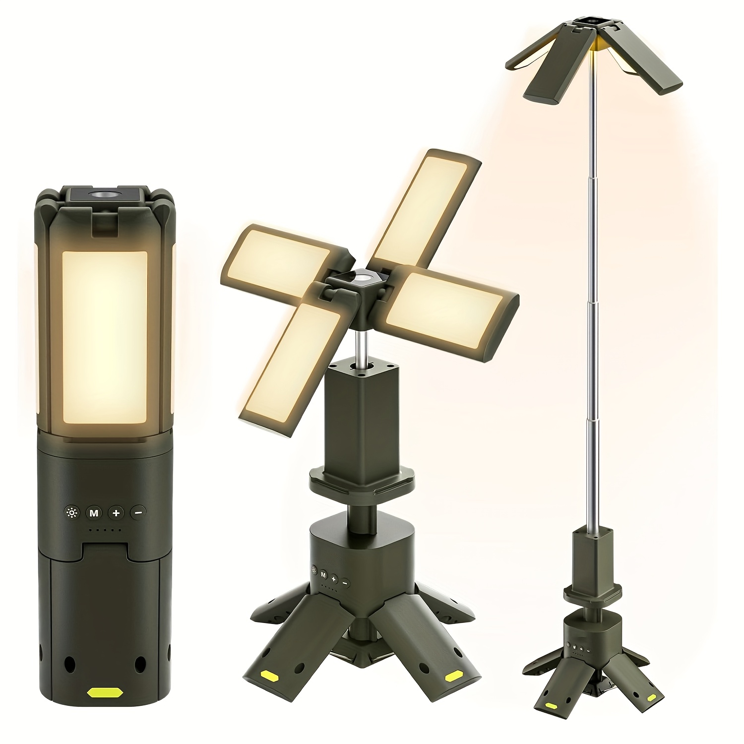 Outdoor Lighting For Home - Camping Lantern, 14000mAh Rechargeable Camping Lights