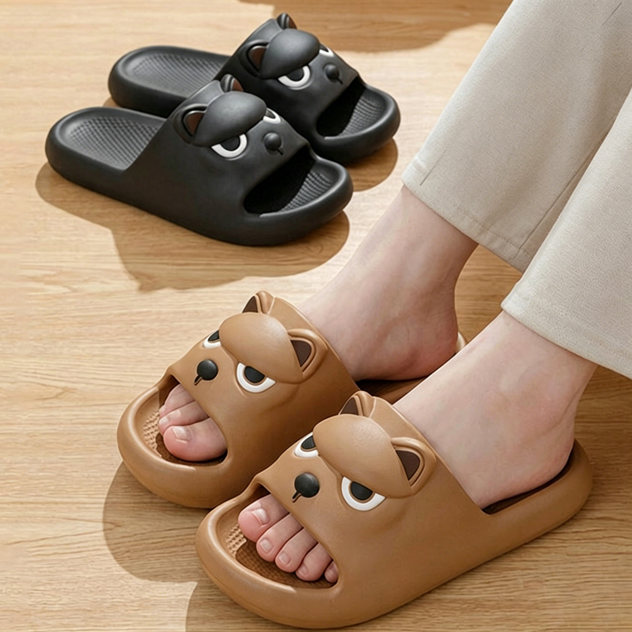 Outdoor Lighting For Home - Cartoon Cute Dog Eva Soft Sole