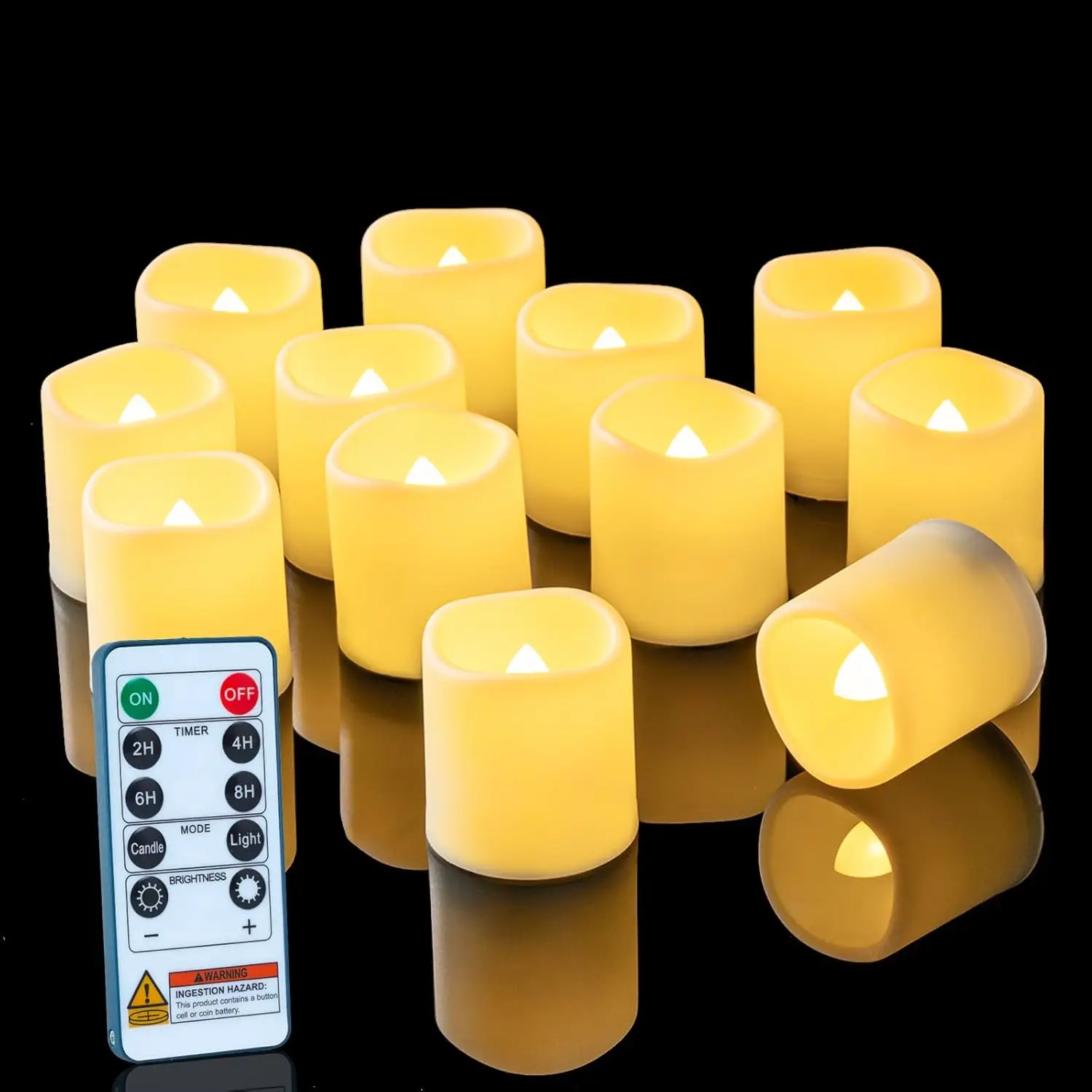 Outdoor Lighting Timer - 400+ Hour Remote Control LED Candles