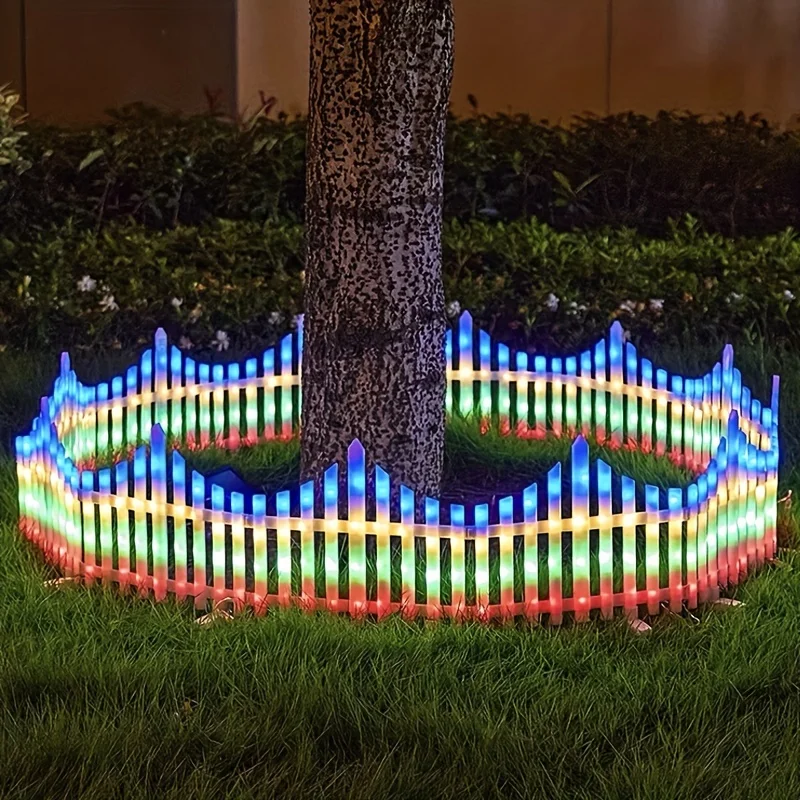 Outdoor Lighting Install - KEEHOME 8pcs, Single Piece Width 13.78inch,
