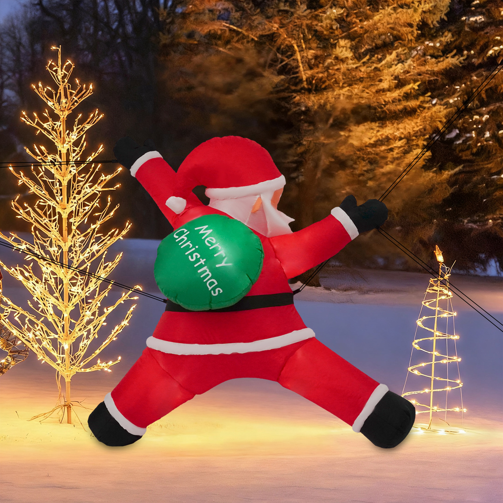Christmas Inflatable Santa Cla - Outdoor Lighting Hong Kong avis et prix