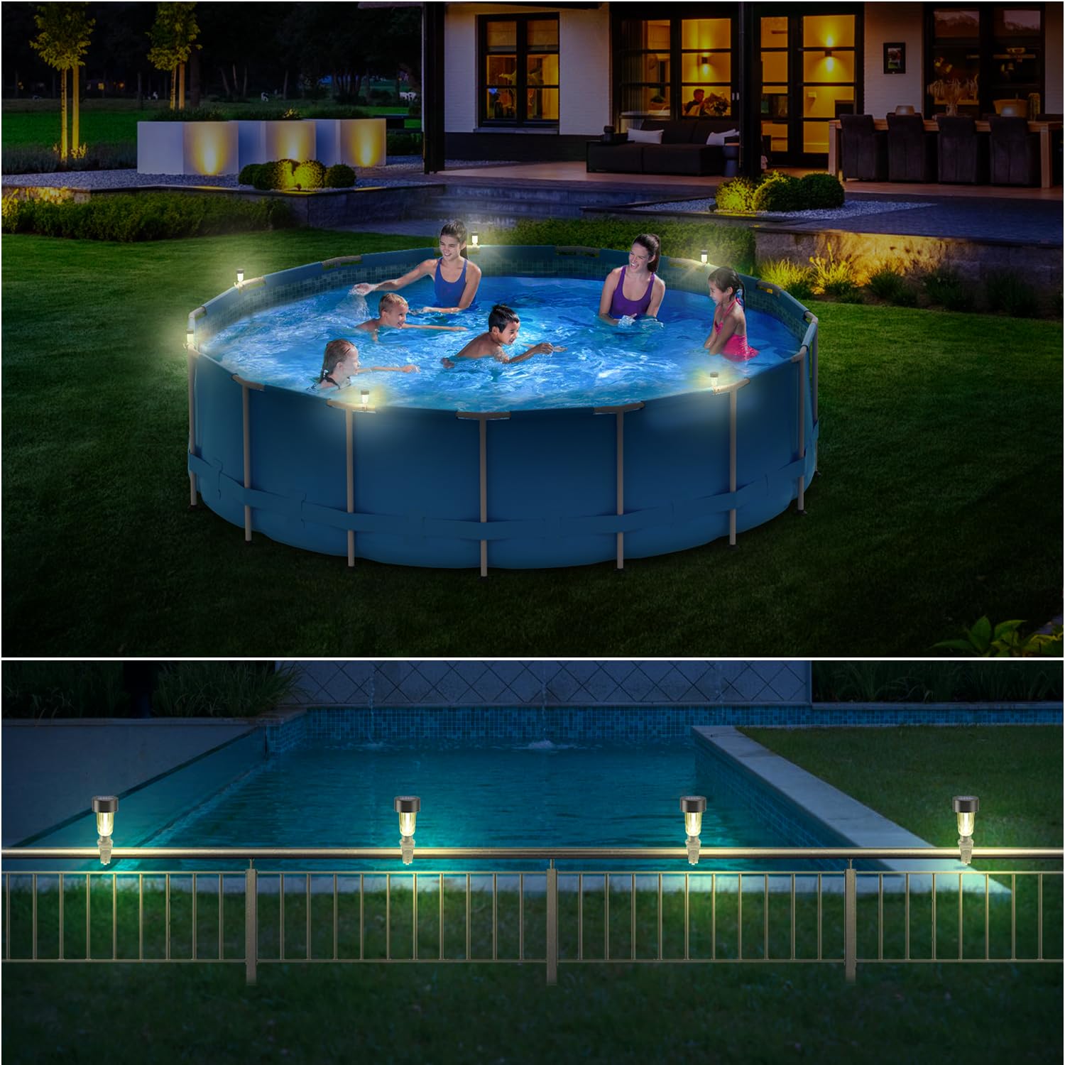 6 packages Solar Pool Light Fr - Pond Light Submersible avis et prix