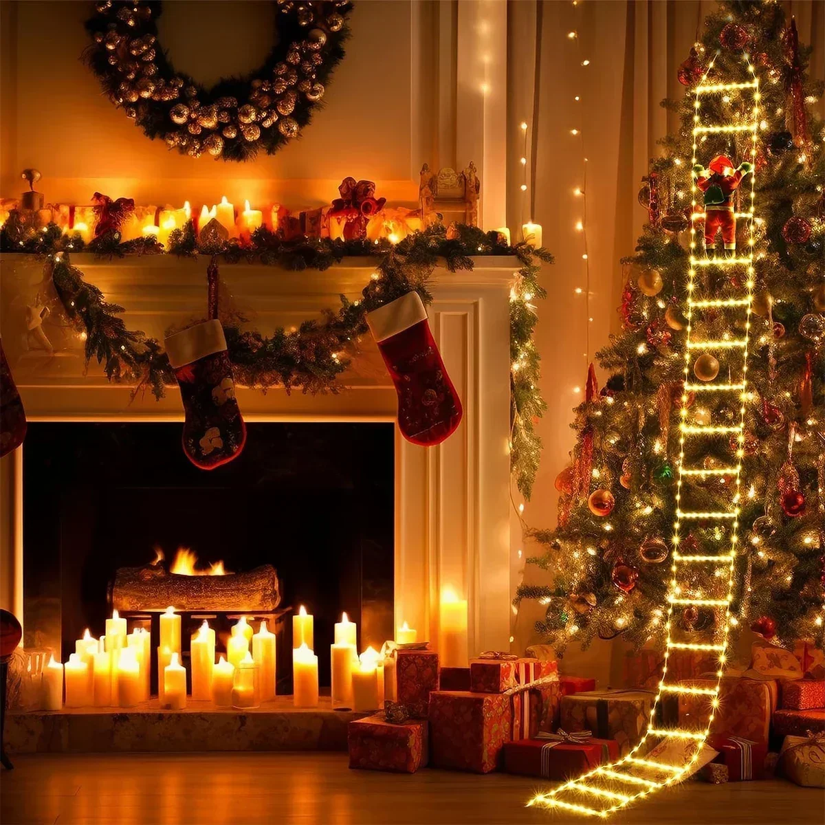 LED Ladder Light for Santa Cla - Outdoor Lighting Led Strip avis et prix