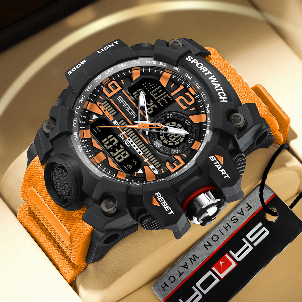 SANDA 3133 Outdoor Men's Watch - Outdoor Lighting Timer avis et prix