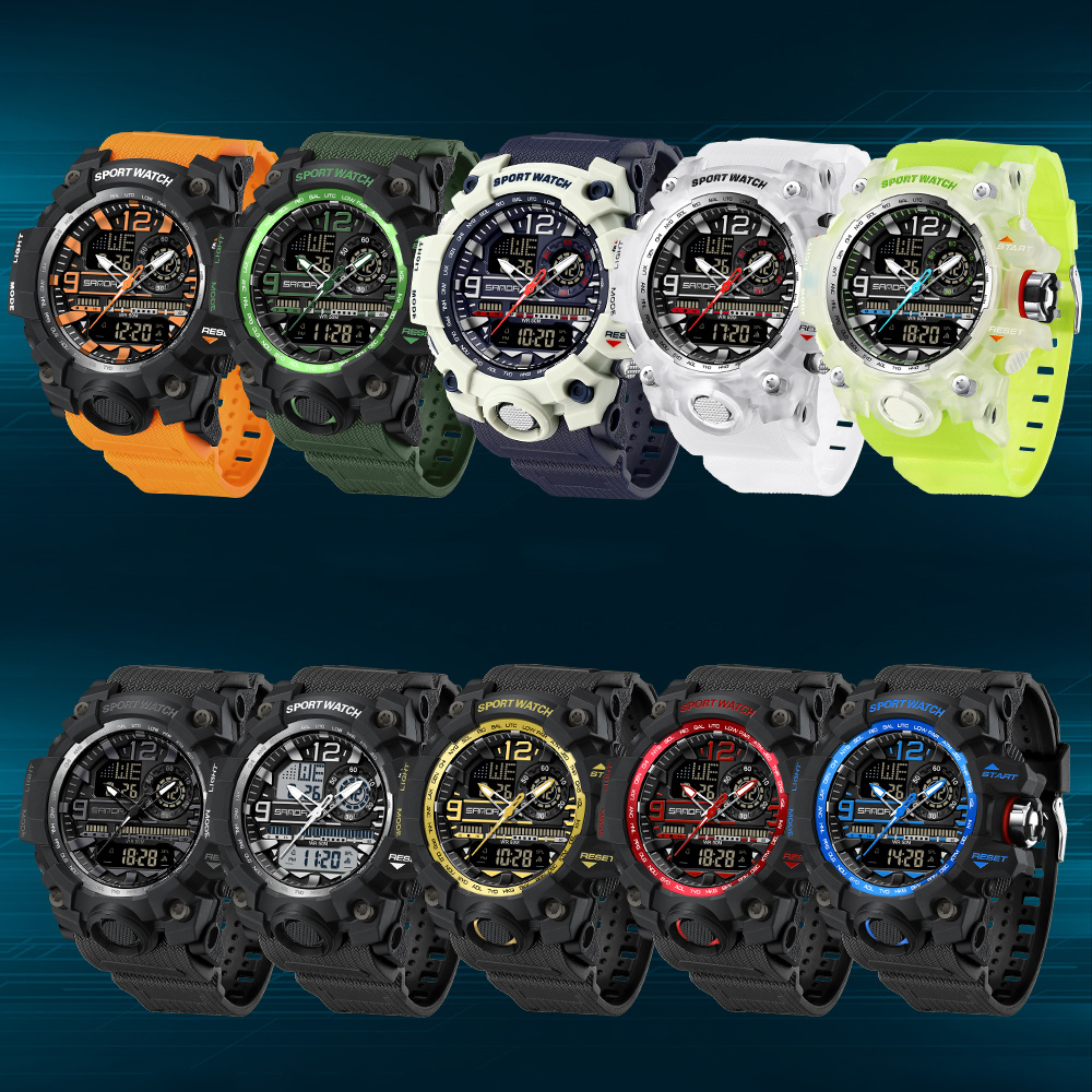 SANDA 3133 Outdoor Men's Watch - Outdoor Lighting Timer avis et prix