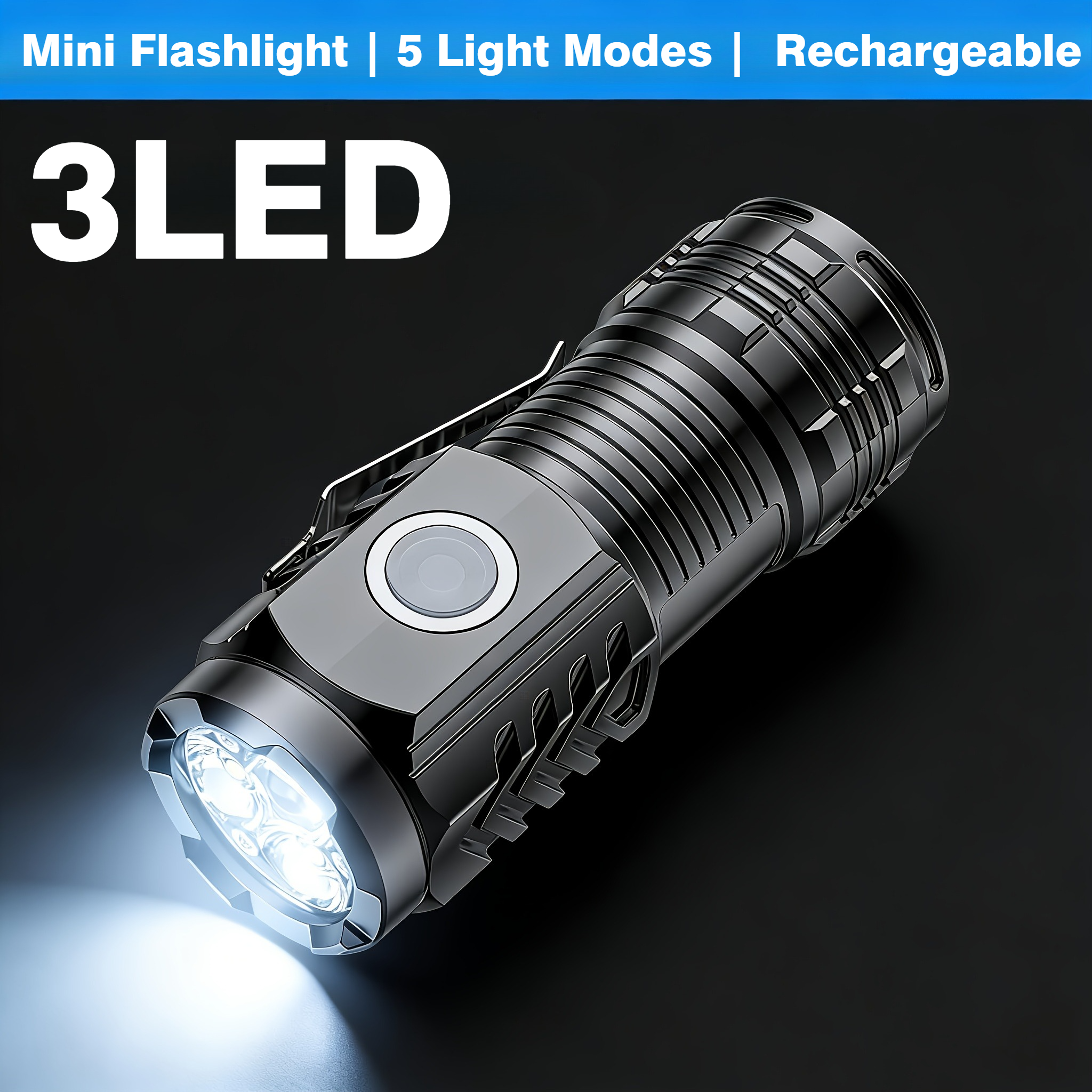 Portable Mini 3 LED Handheld F - Outdoor Lighting Quality avis et prix