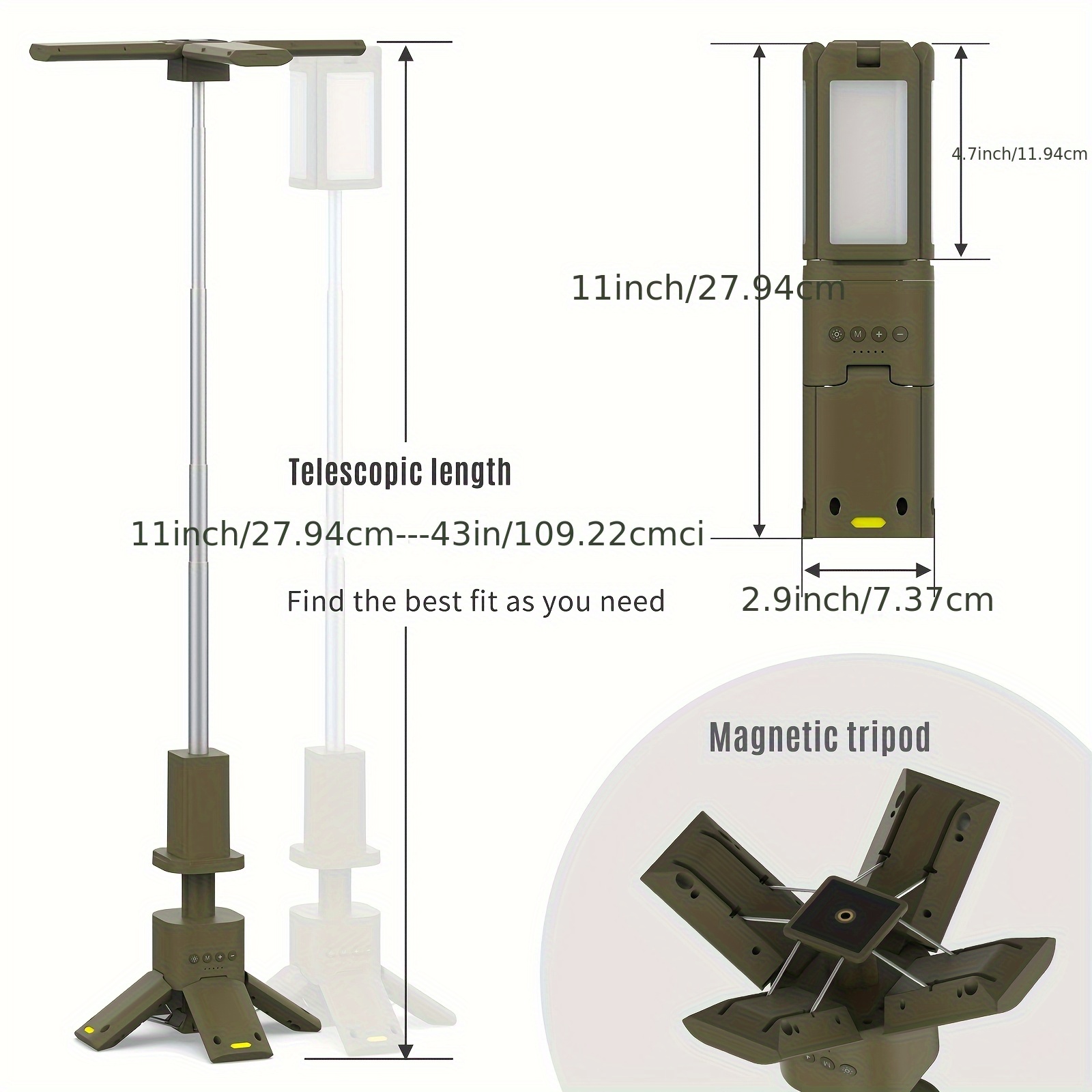 Camping Lantern, 14000mAh Rech - Outdoor Lighting For Home avis et prix