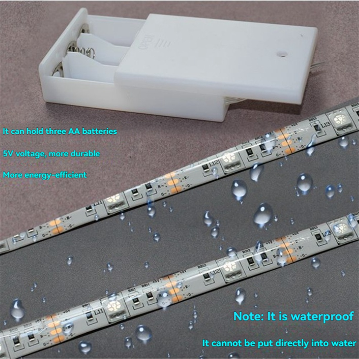 AT59 DC 5V 5050 RGB Strip LED  - Outdoor Lighting Led Strip avis et prix
