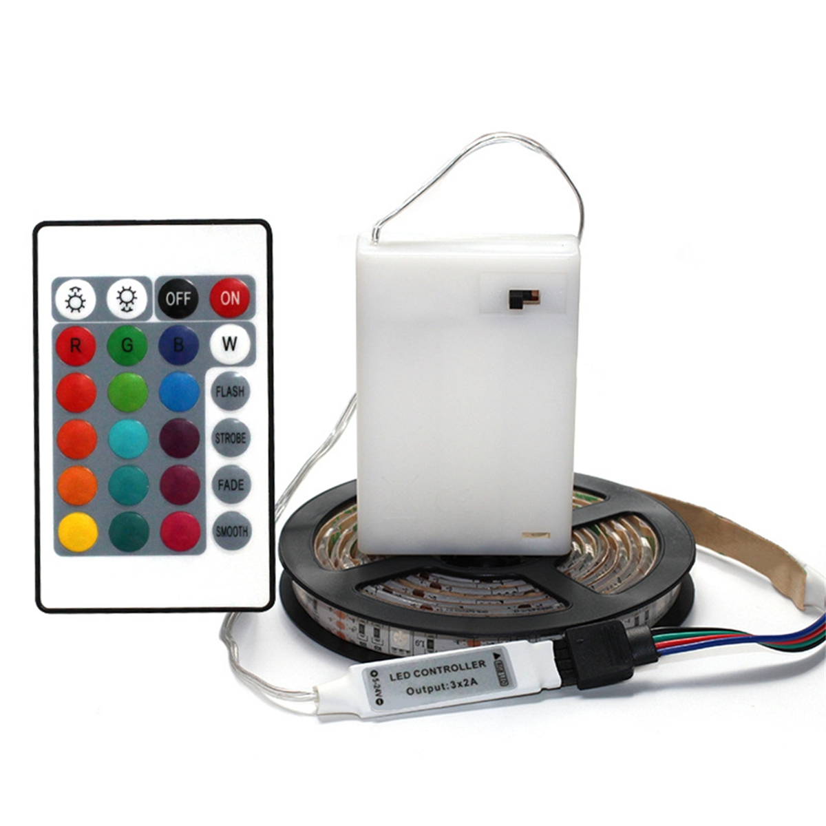 AT59 DC 5V 5050 RGB Strip LED  - Outdoor Lighting Led Strip avis et prix