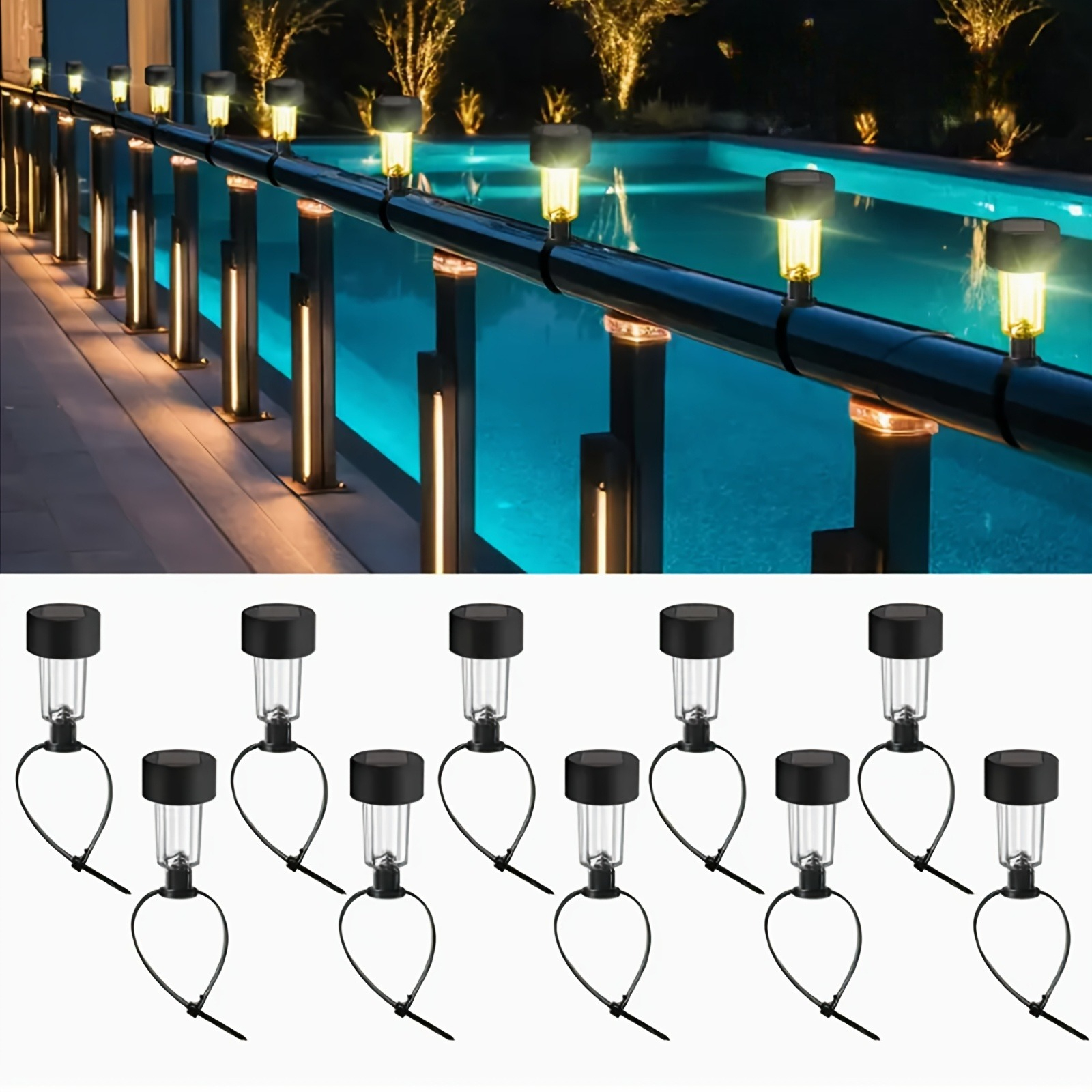 6 Packages Solar Pool Light Fr - Pond Light Submersible avis et prix