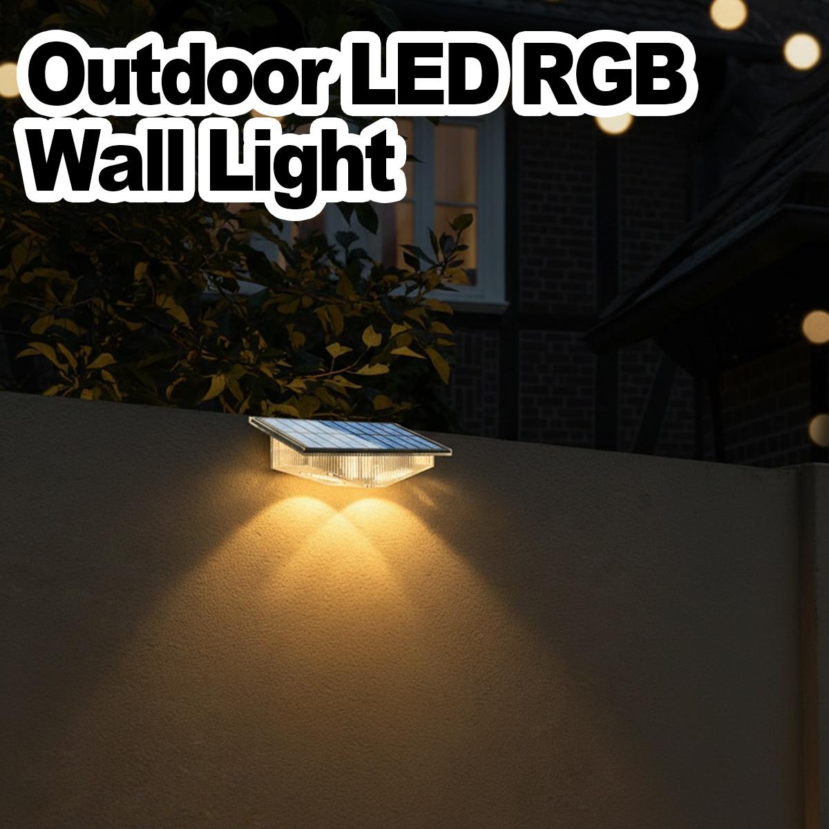 4Pcs Solar Fence Lights LED Wa - Outdoor Yard Lighting Fixtures avis et prix
