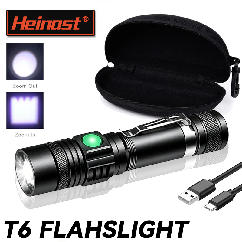 T6 LED Rechargeable Flashlight - Outdoor Lighting For Home avis et prix