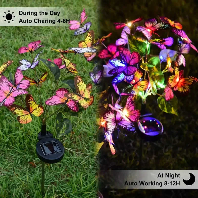 Solar LED Butterfly Garden Lig - Outdoor Lighting Effects avis et prix