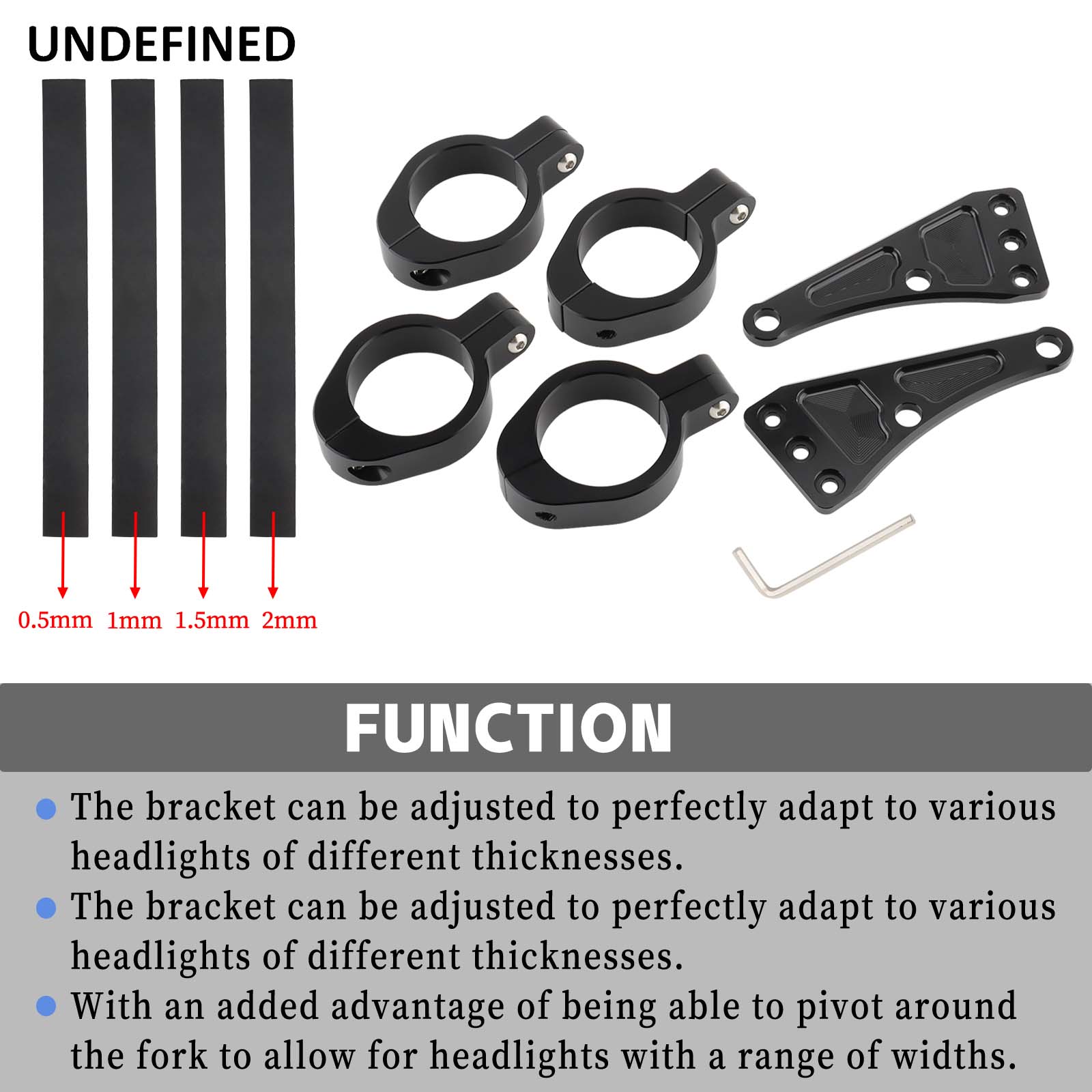 33mm-58mm Headlight Bracket Mo - Outdoor Lighting Milwaukee avis et prix