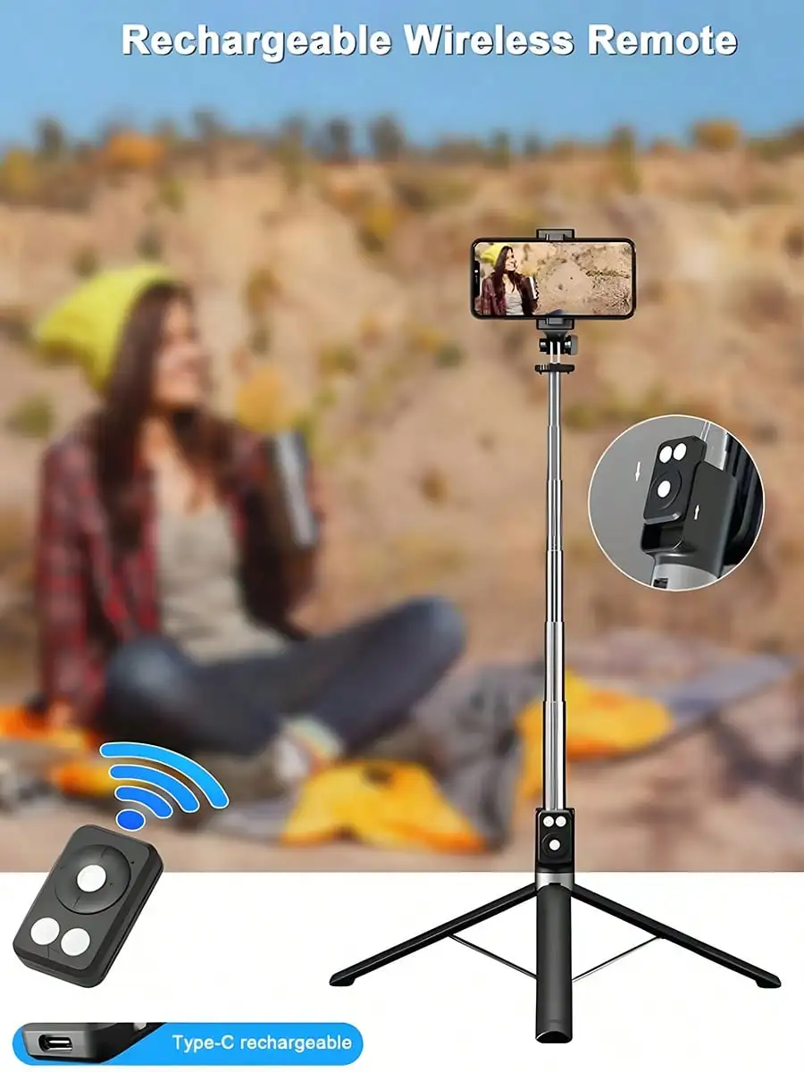 New 6 In 1 Selfie Stick With F - Outdoor Lighting Video avis et prix