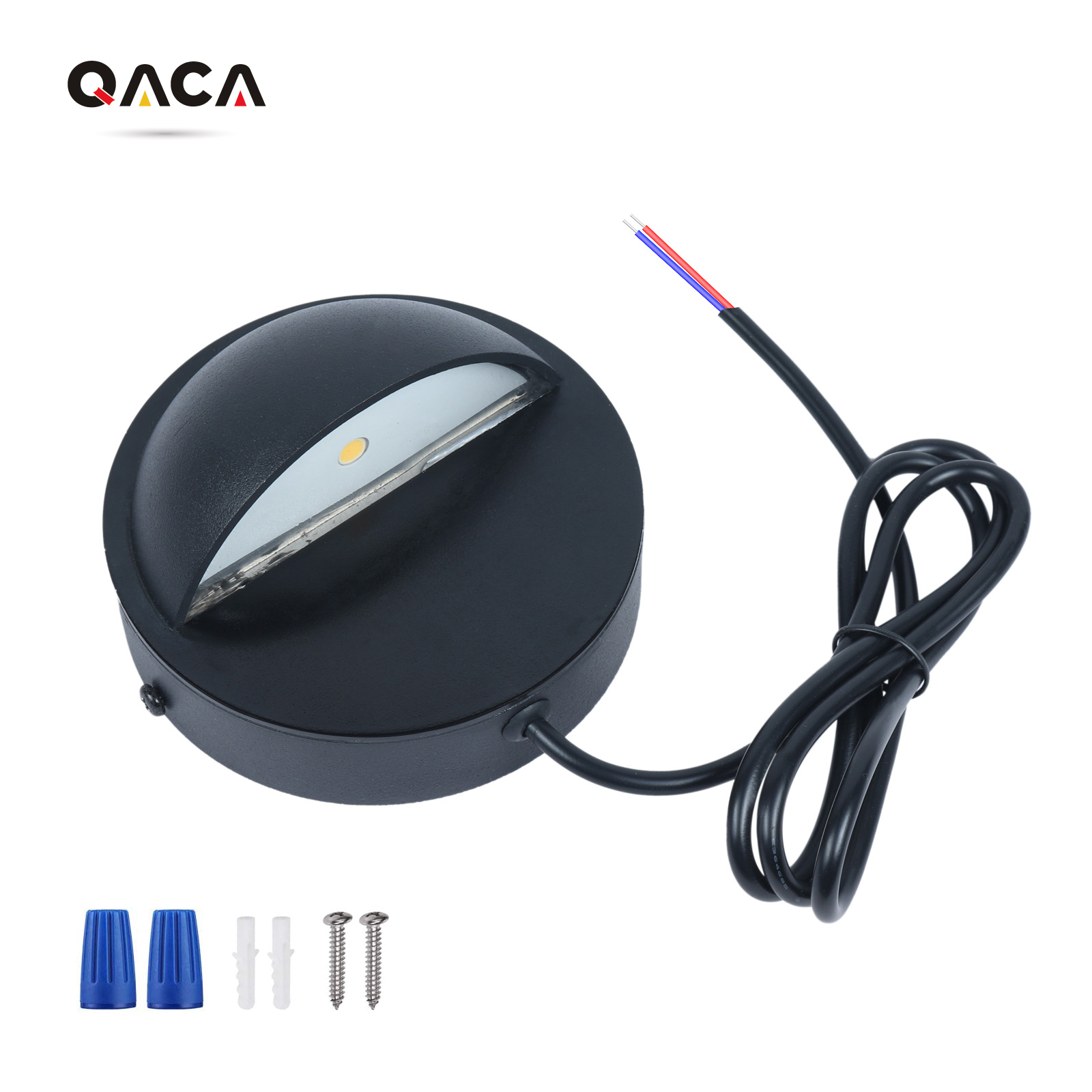 QACA Aluminum LED Deck Light O - Outdoor Yard Lighting Fixtures avis et prix