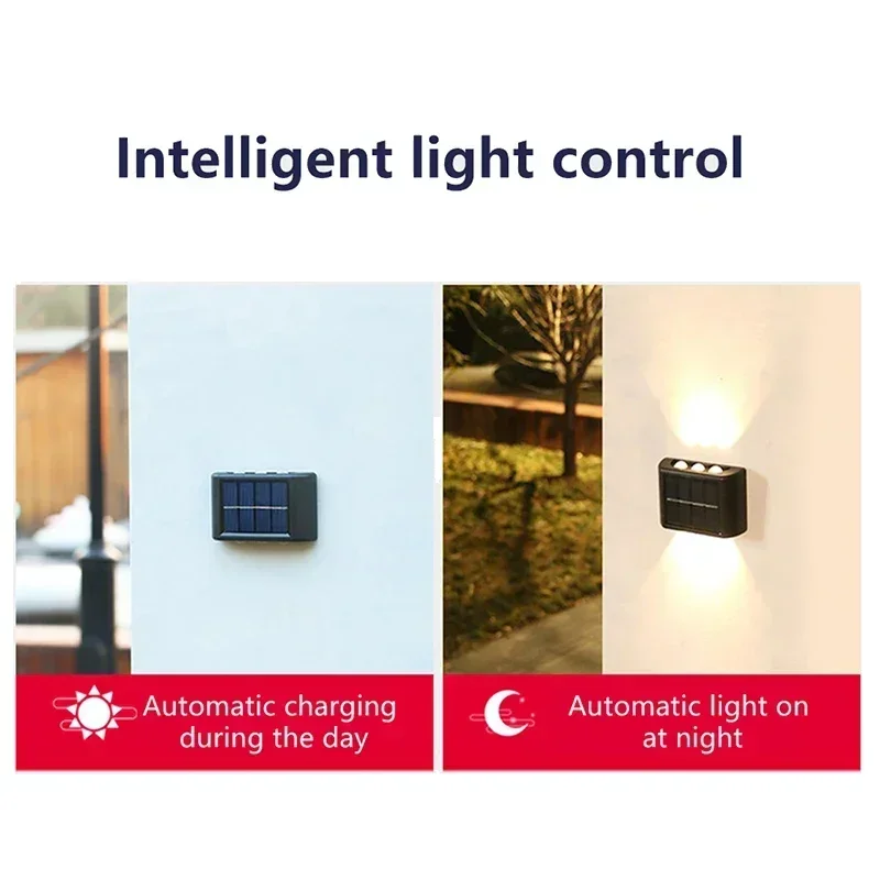 COB Solar Wall Lamp Outdoor Wa - Outdoor Lighting Quality avis et prix