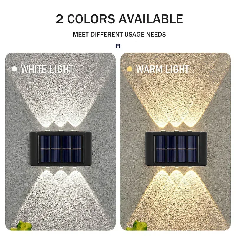 COB Solar Wall Lamp Outdoor Wa - Outdoor Lighting Quality avis et prix