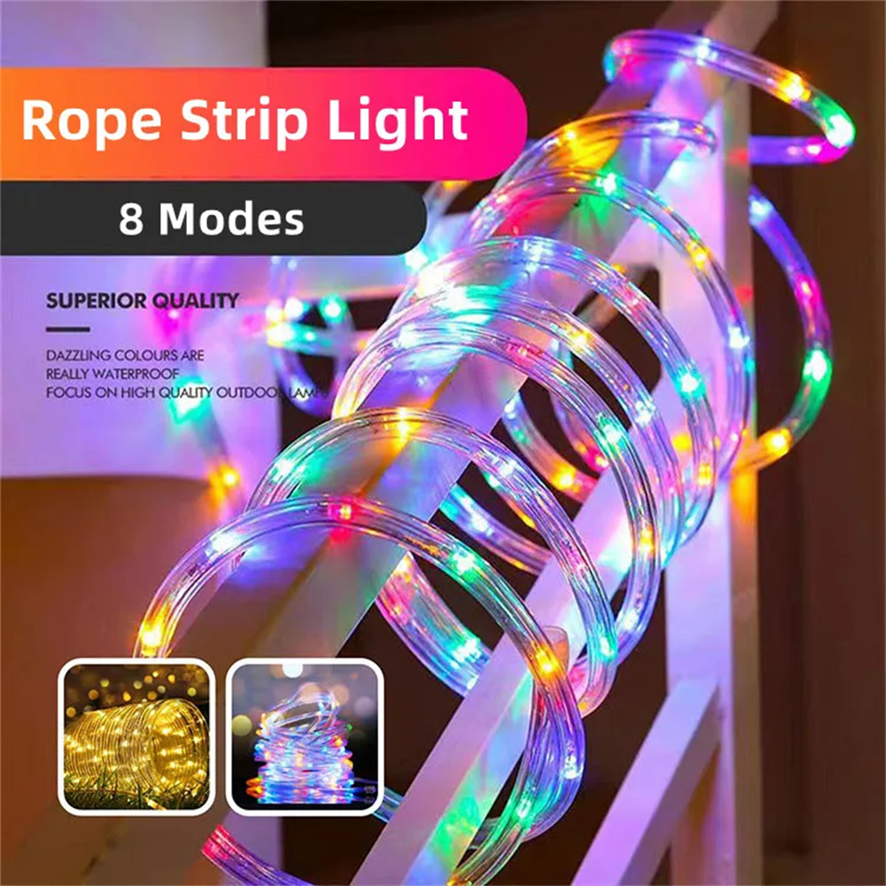 LED Solar Strip Rope Tube Fair - Outdoor Lighting Led Strip avis et prix