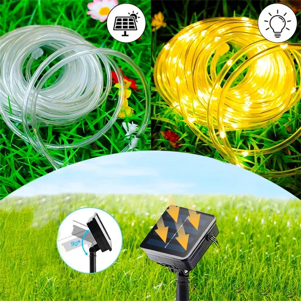 LED Solar Strip Rope Tube Fair - Outdoor Lighting Led Strip avis et prix