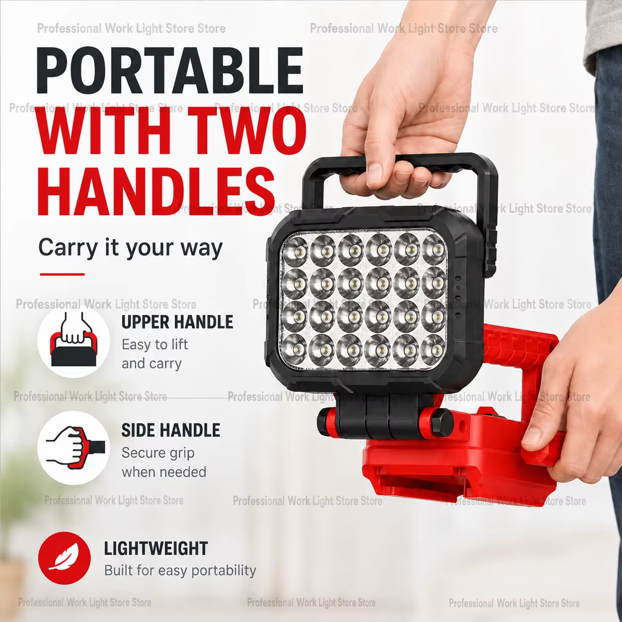 LED Work Light for milwaukee M - Outdoor Lighting Milwaukee avis et prix