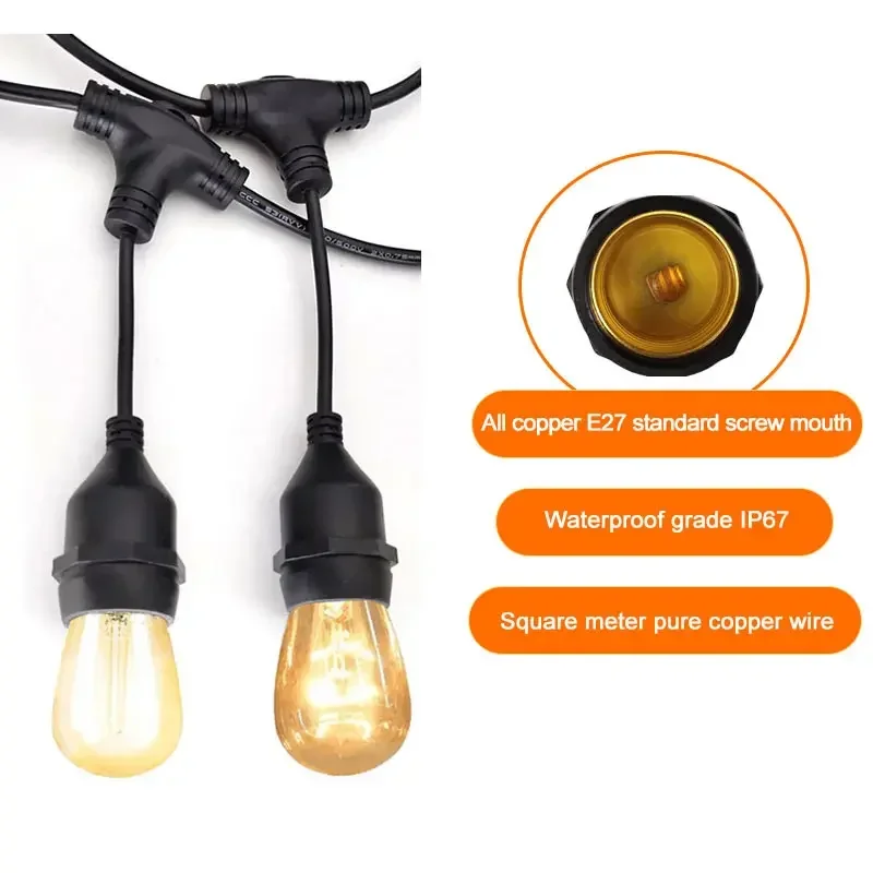 Outdoor E27 Threaded Head Lamp - Outdoor Lighting Led Strip avis et prix