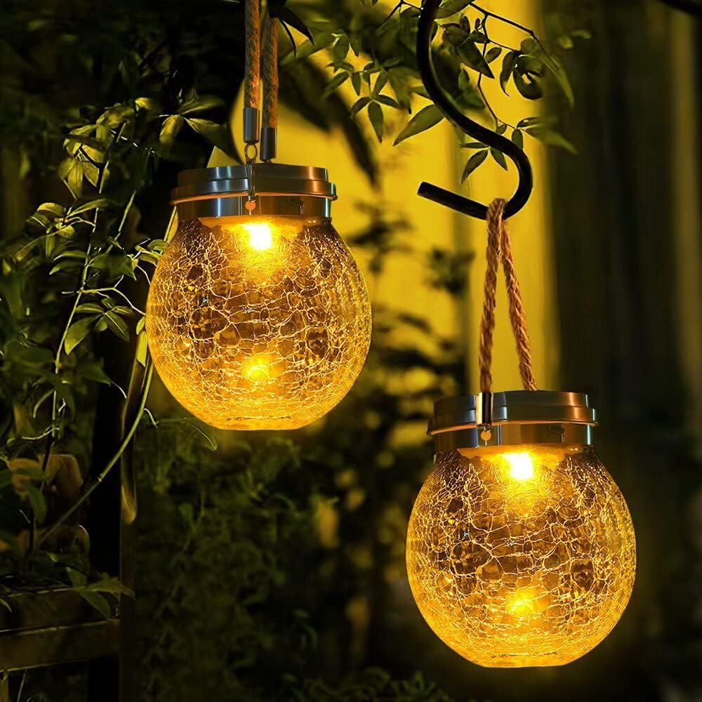 4-Pack Outdoor Hanging LED Lan - Outdoor Lighting Options avis et prix