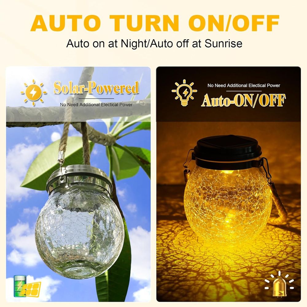 4-Pack Outdoor Hanging LED Lan - Outdoor Lighting Options avis et prix