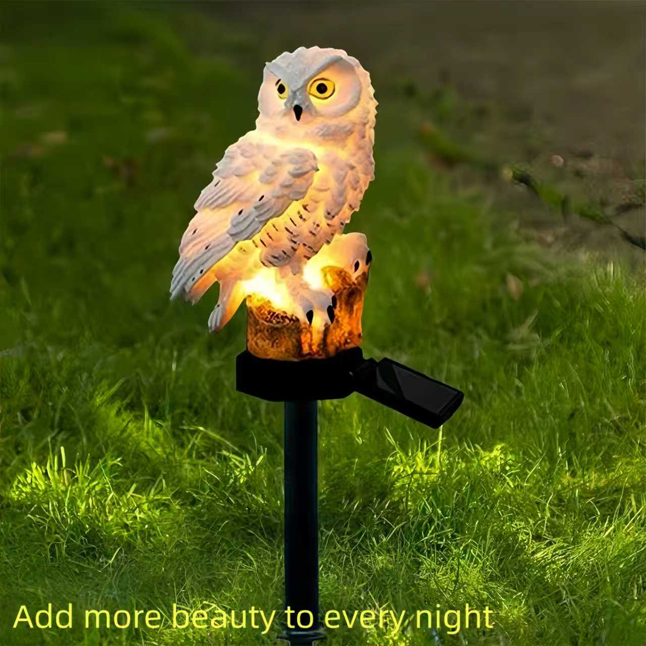 Solar Owl Garden Stake Light O - Outdoor Lighting Effects avis et prix