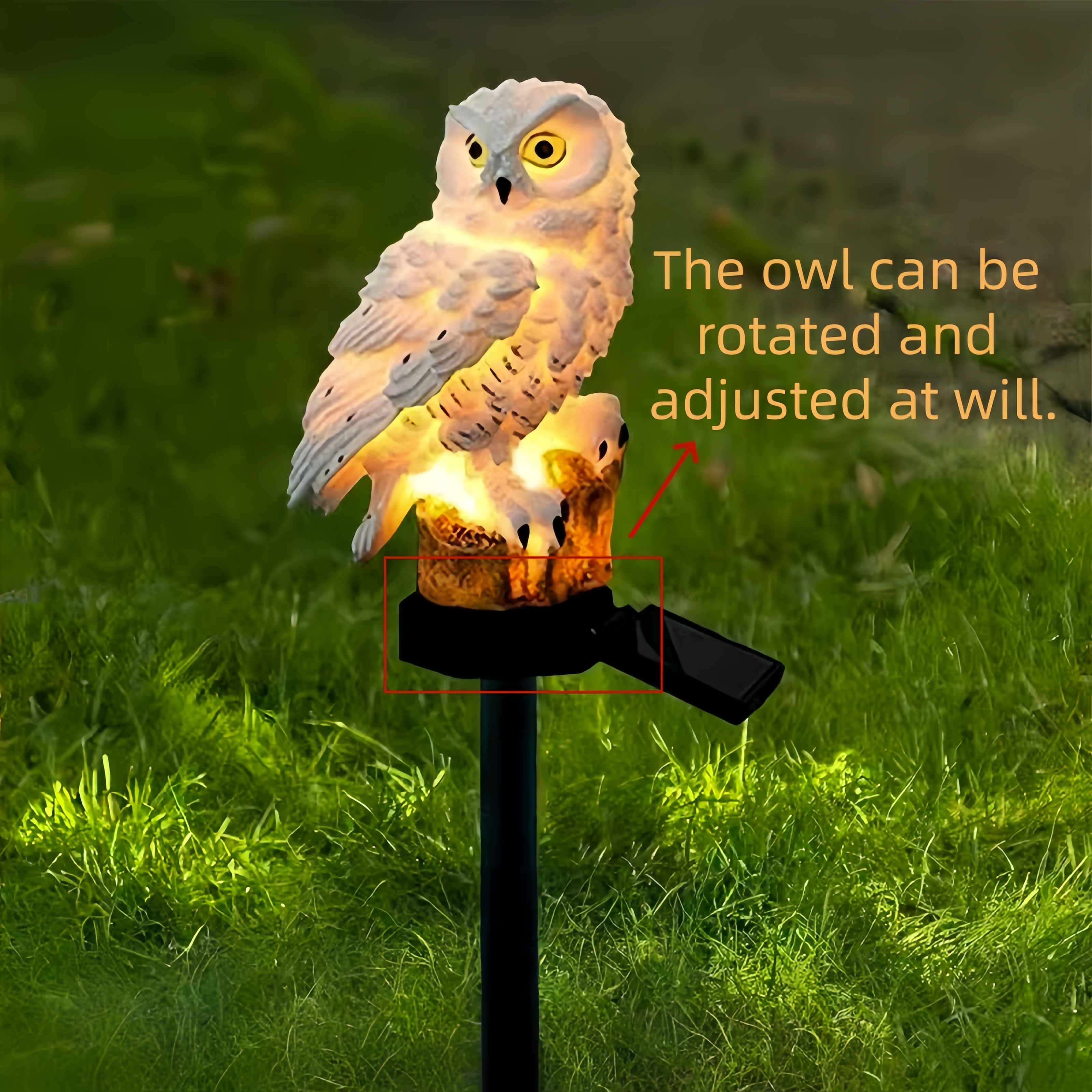 Solar Owl Garden Stake Light O - Outdoor Lighting Effects avis et prix