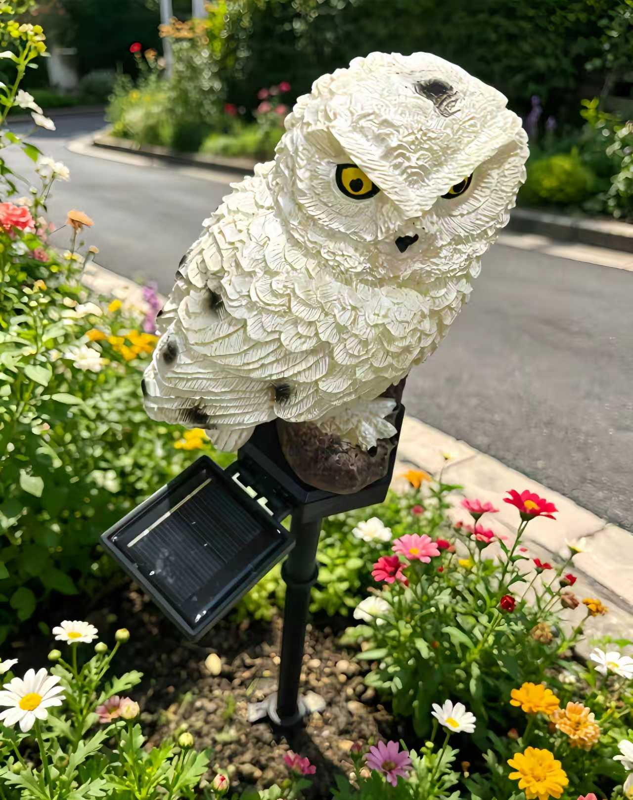 Solar Owl Garden Stake Light O - Outdoor Lighting Effects avis et prix