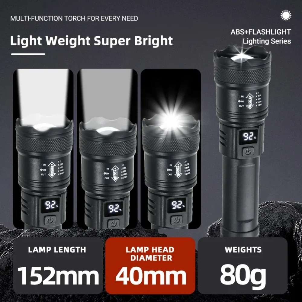 Rechargeable LED Flashlight Zo - Outdoor Lighting Quality avis et prix