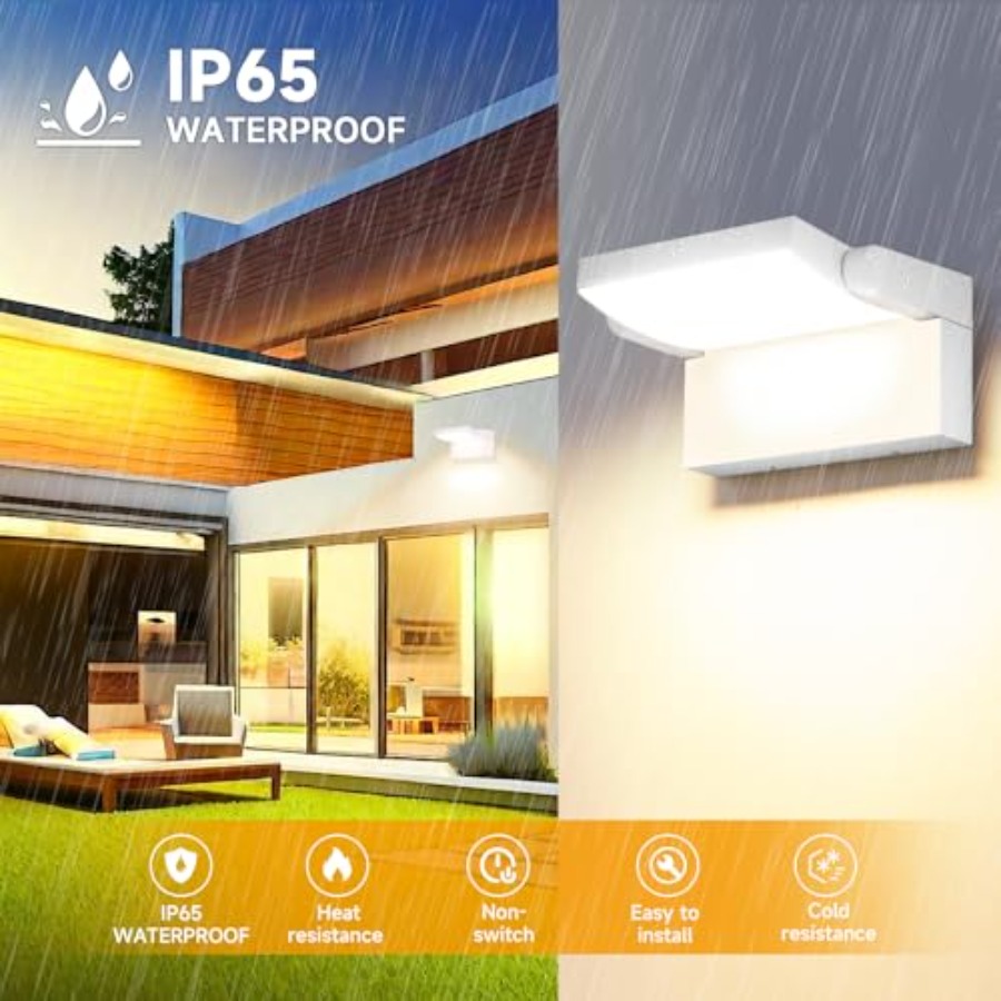 Outdoor LED Wall Light 40W Flo - Outdoor Yard Lighting Fixtures avis et prix