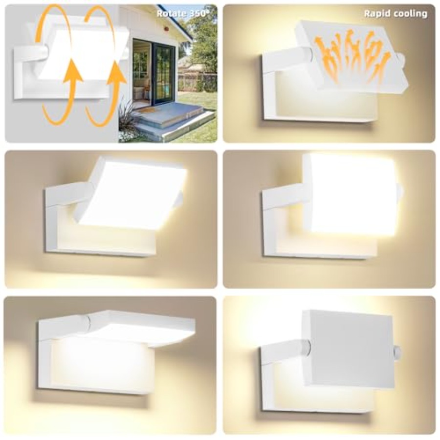 Outdoor LED Wall Light 40W Flo - Outdoor Yard Lighting Fixtures avis et prix