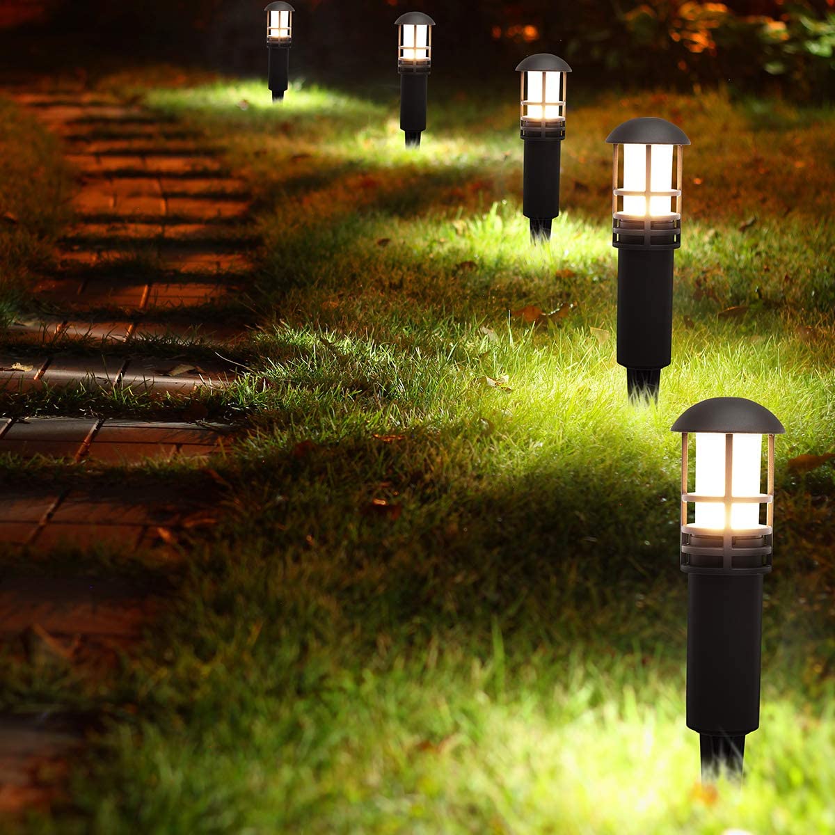 8Pcs LED Outdoor Garden Lawn L - Outdoor Lighting Install avis et prix