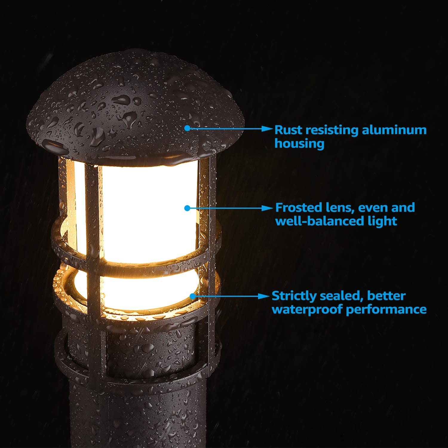 8Pcs LED Outdoor Garden Lawn L - Outdoor Lighting Install avis et prix