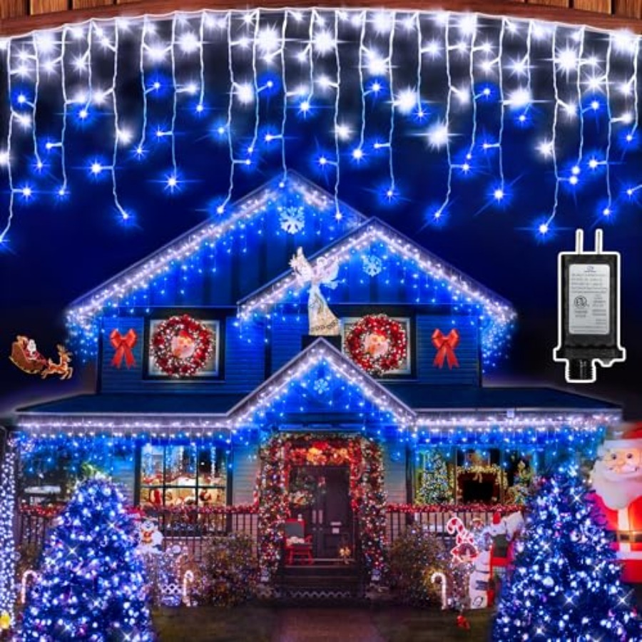 612 LED 60Feet Christmas Light - Outdoor Lighting Timer avis et prix