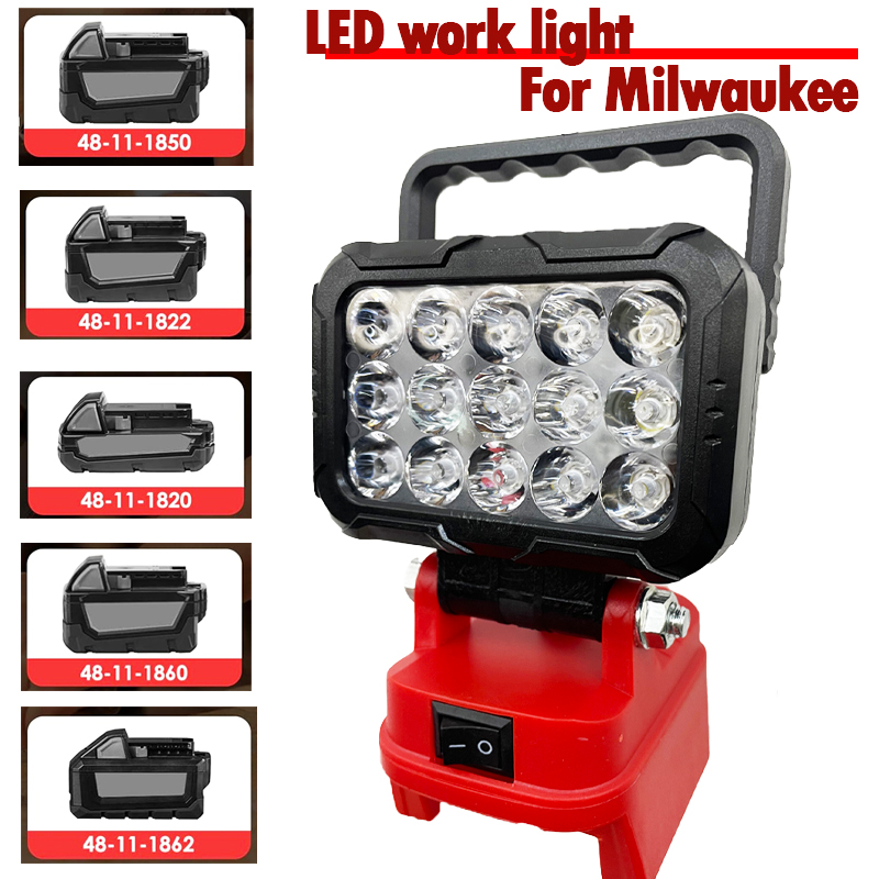 LED Light For Milwaukee Batter - Outdoor Lighting Milwaukee avis et prix
