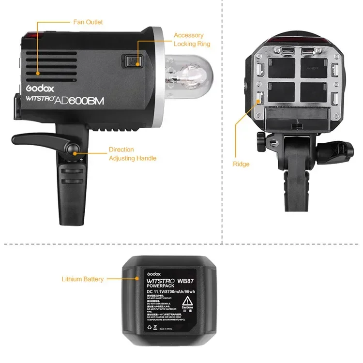 2026 Premium  AD600BM 600W Stu - Outdoor Lighting In Photography avis et prix