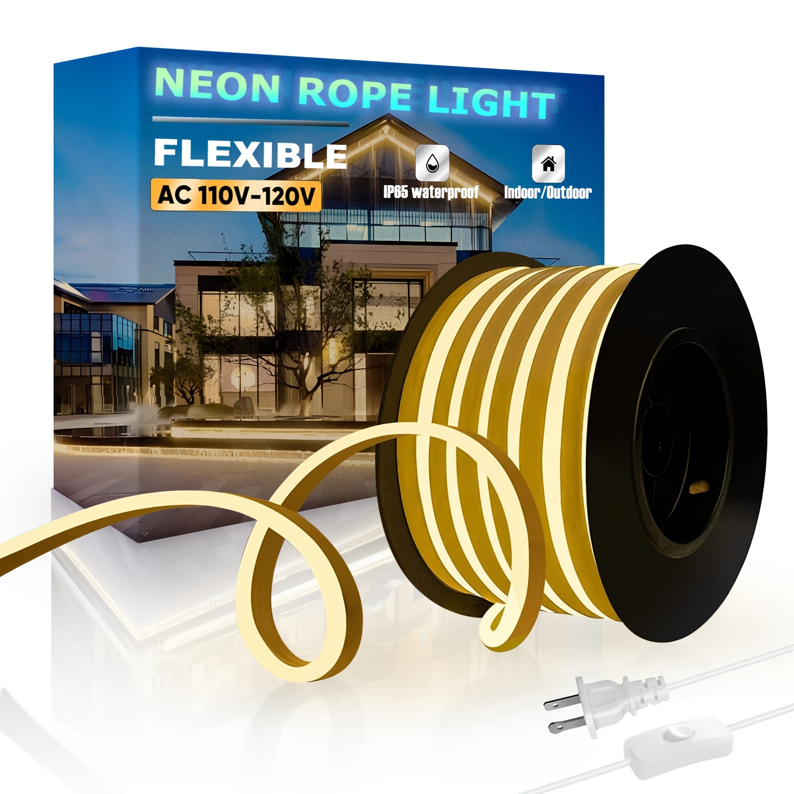 AC110-120V Neon Rope Light - 1 - Outdoor Lighting Led Strip avis et prix
