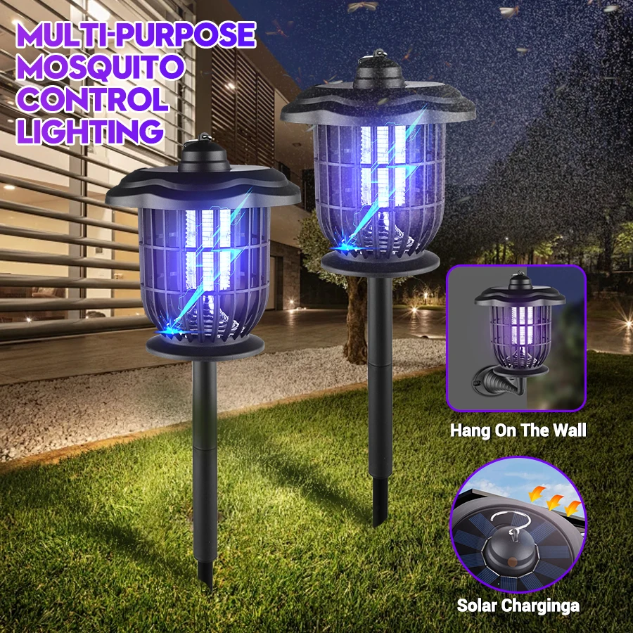 2-in-1 1200mAh LED Solar Light - Outdoor Lighting Effects avis et prix