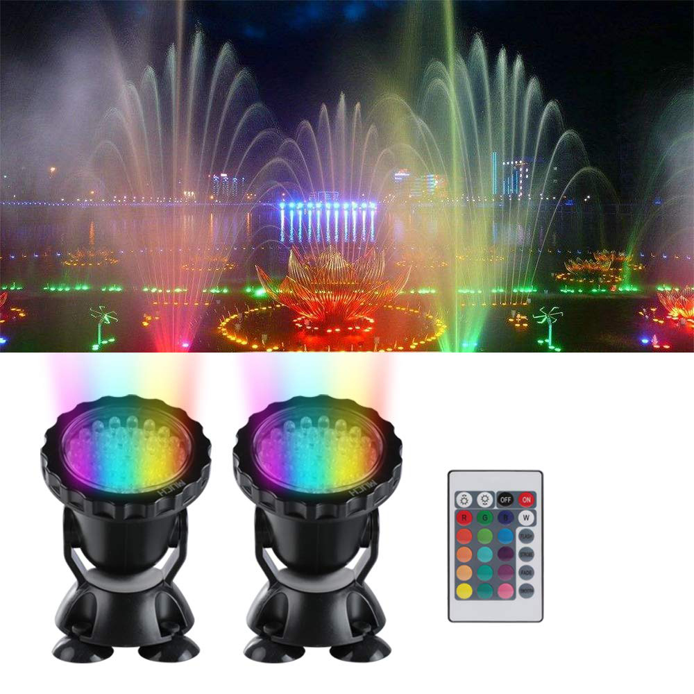 12V Submersible Pond Light Mul - Pond Light Submersible avis et prix