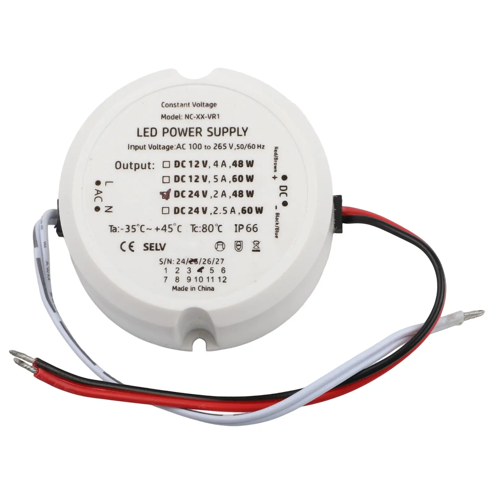 36W D55*23mm AC To DC Transfor - Outdoor Lighting Options avis et prix