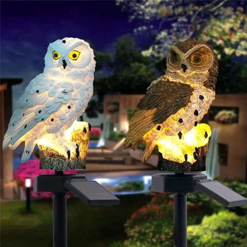 Solar Owl Statue Garden Light  - Outdoor Lighting Quality avis et prix