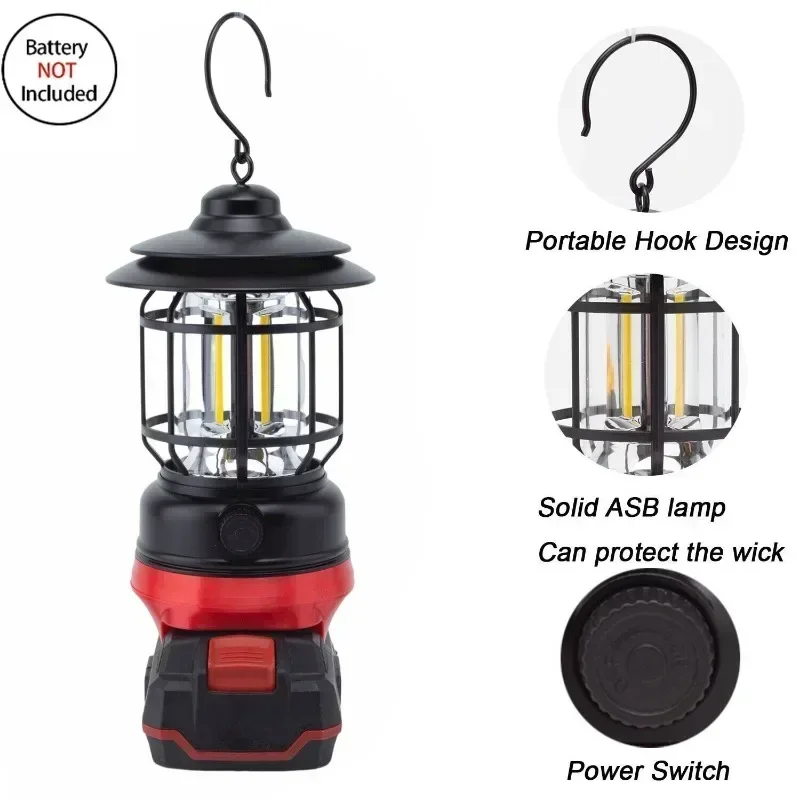 LED Work Light Camping Lantern - Outdoor Lighting Milwaukee avis et prix