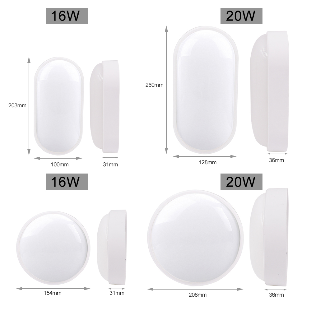 LED Moistureproof Wall Lamp 16 - Outdoor Yard Lighting Fixtures avis et prix