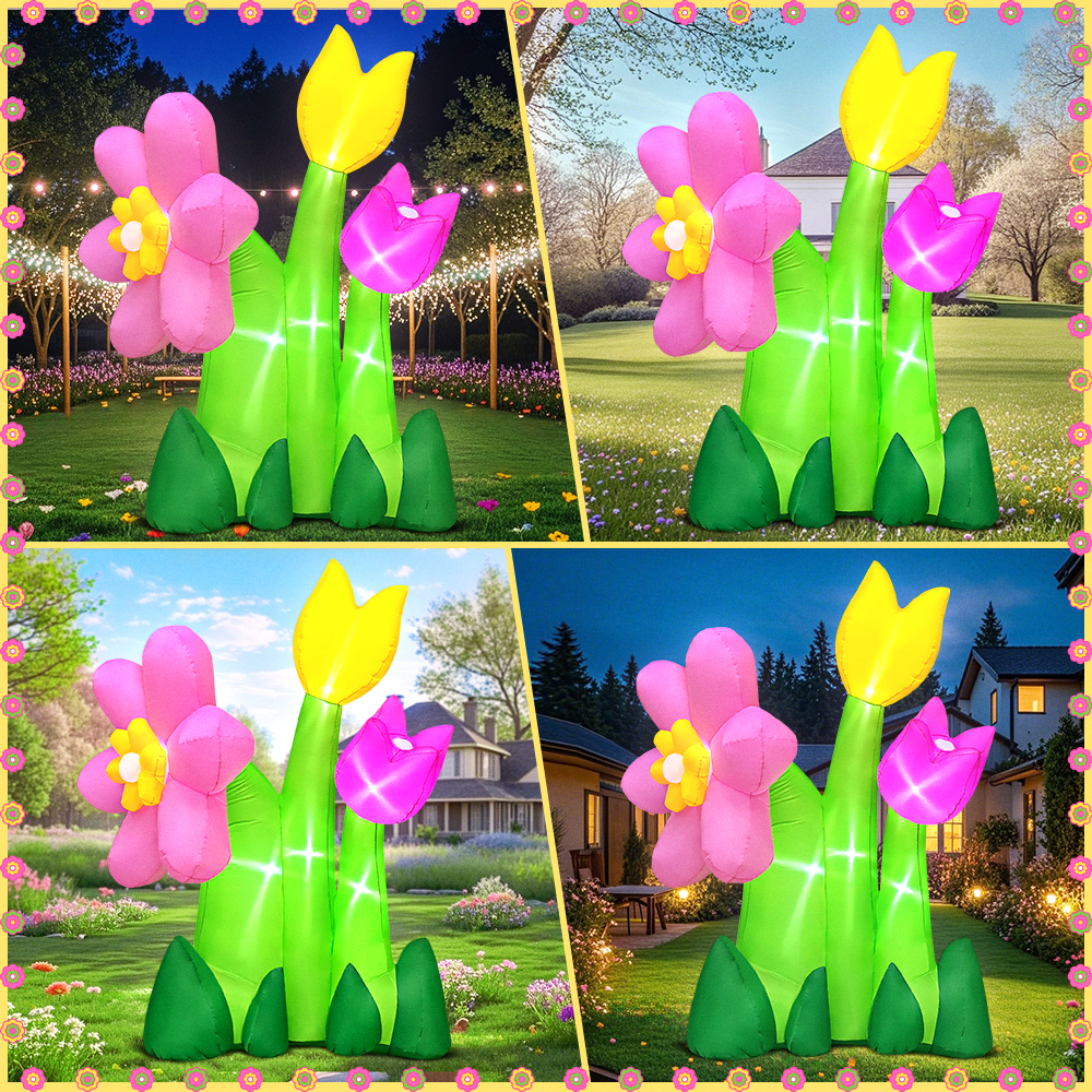 KOOY 6FT Spring Easter Inflata - Outdoor Lighting Effects avis et prix