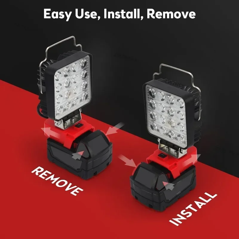 LED Lamp Work Light For Milwau - Outdoor Lighting Milwaukee avis et prix