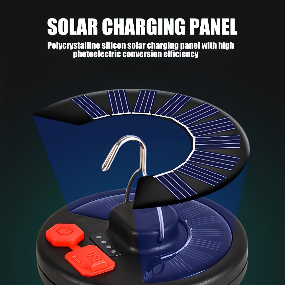 Solar Camping Lantern,Portable - Outdoor Lighting Effects avis et prix