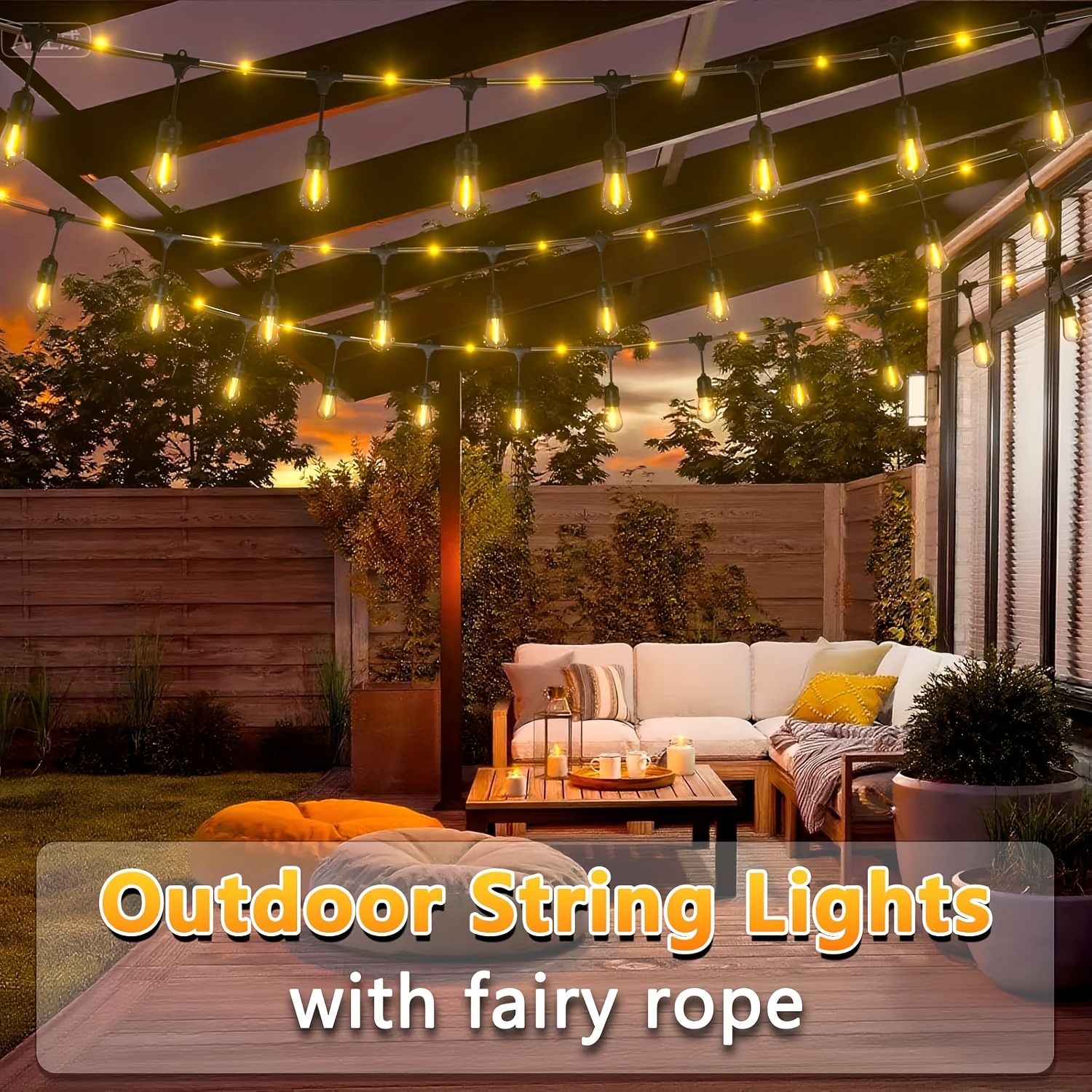 BEATINEON Outdoor String Light - Outdoor Lighting Led Strip avis et prix